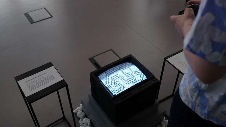 Nothing is a game that is played on a old CRTV. You can 
